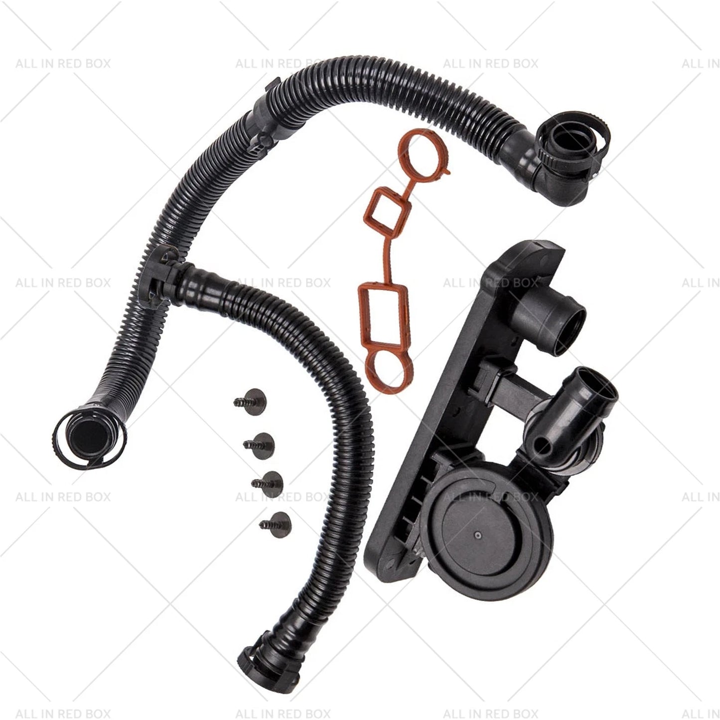 Crankcase Breather Hose & PCV Valve Kit for VW Golf MK5, Audi A4, TT 2.0T (2004-2008)