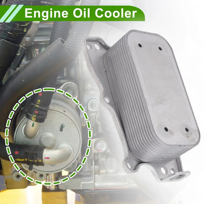 Engine Oil Cooler for Mercedes-Benz E350 (2006-2010) 1 x Trans Cooler