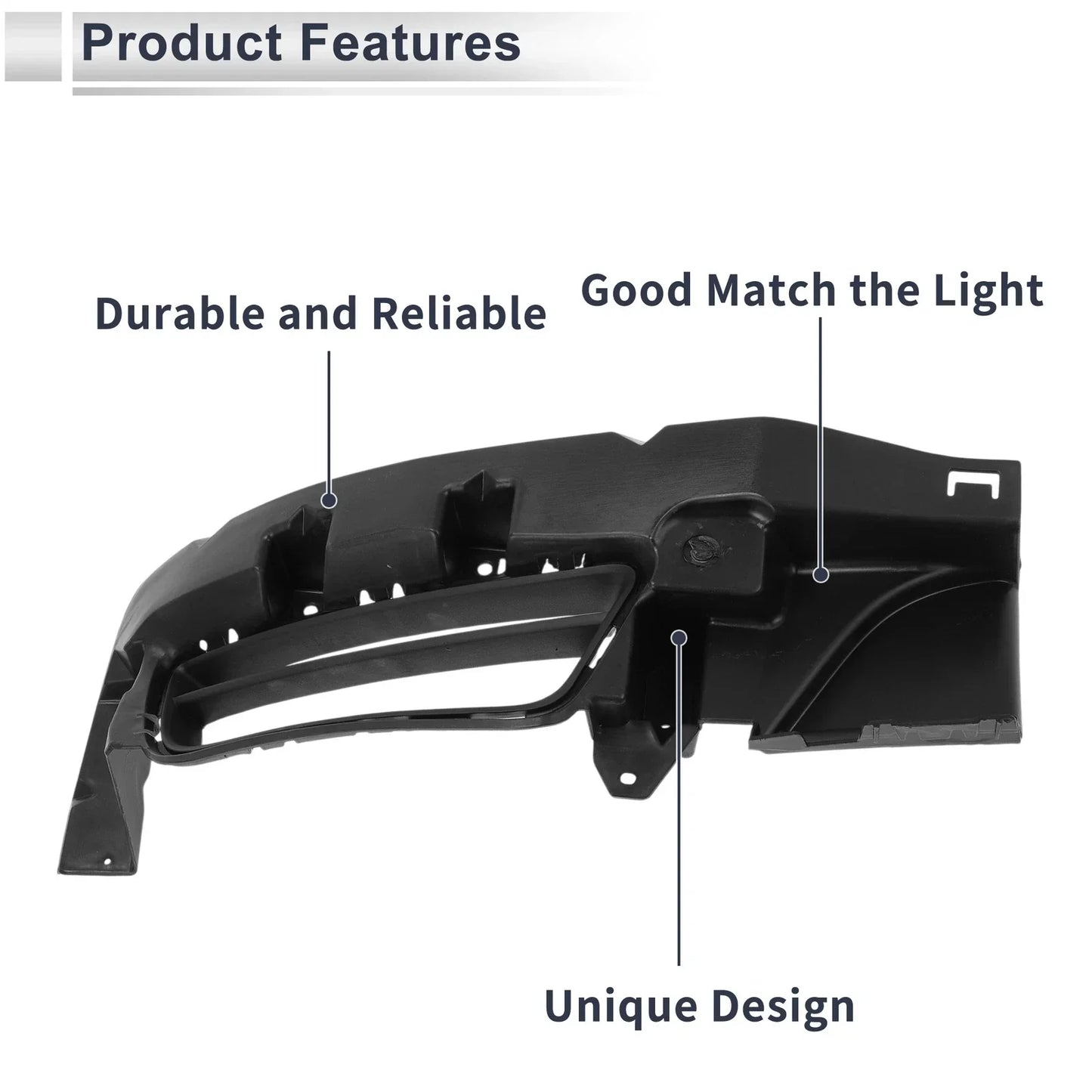 Front Left Fog Light Grill for Dodge Charger (2015-2016)