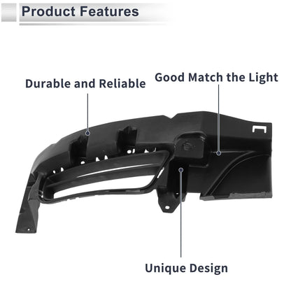 Front Left Fog Light Grill for Dodge Charger (2015-2016)
