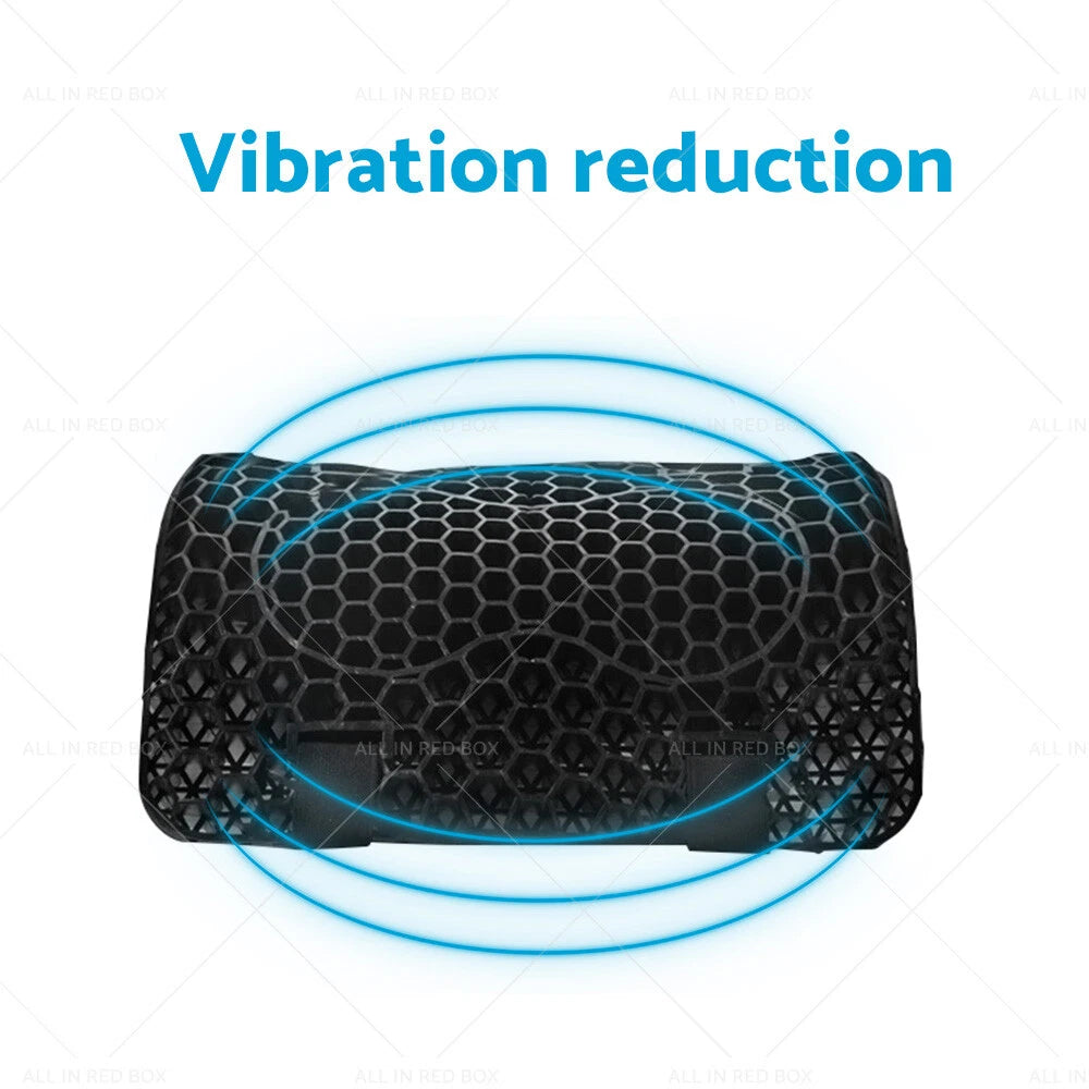 Comfort Gel Motorcycle Seat Cushion Cover for Motorbike