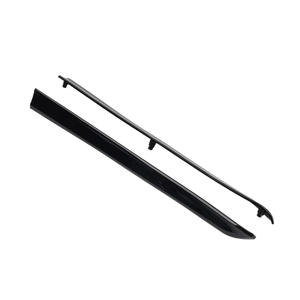 ABS Rear Trunk Saddlebag Trim Strips Black for Honda GL1800 (2001-2011)