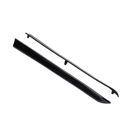 ABS Rear Trunk Saddlebag Trim Strips Black for Honda GL1800 (2001-2011)