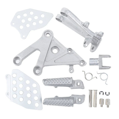 Silver Front Foot Pegs for Honda CBR600RR (2003-2006)