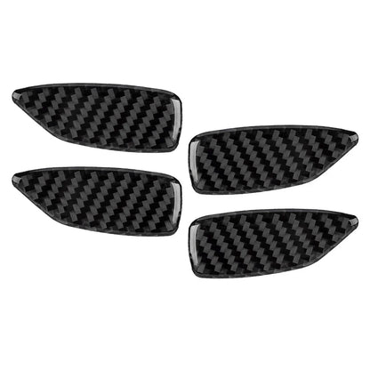4pcs Carbon Fiber Door Handle Stickers for BMW 3 Series E46 (1998-2005)