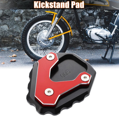 Kickstand Extension Side Stand Support Plate Red for Honda CB500X (2013-2023)