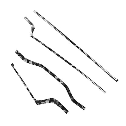 Dashboard Panel Cover Trim Strip for Audi A4 B9 A5 S4 RS4 (2017-2021) 4Pcs