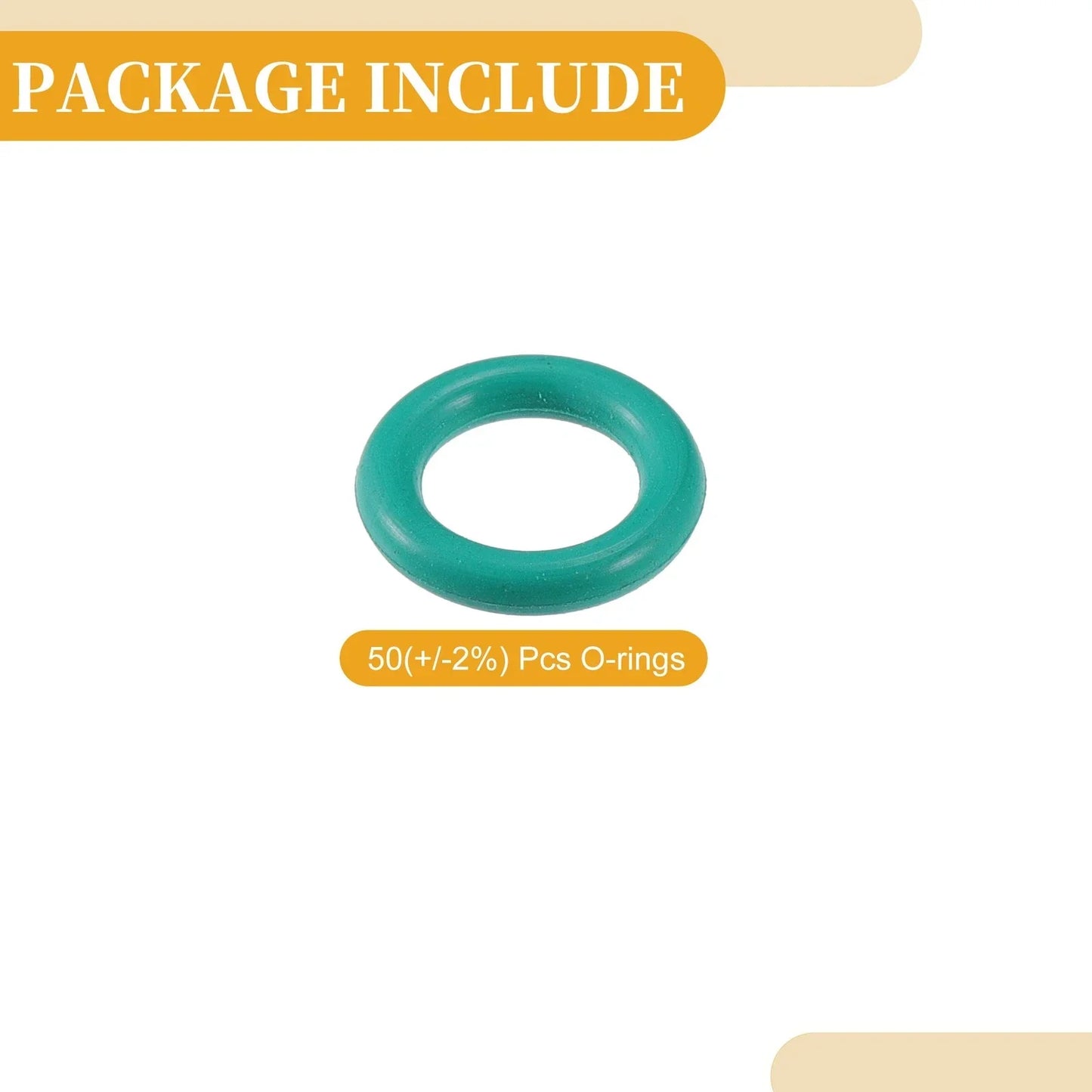 Fuel Injector Seal O Ring for Honda KeiHin NBR Rubber Green 50 Pcs