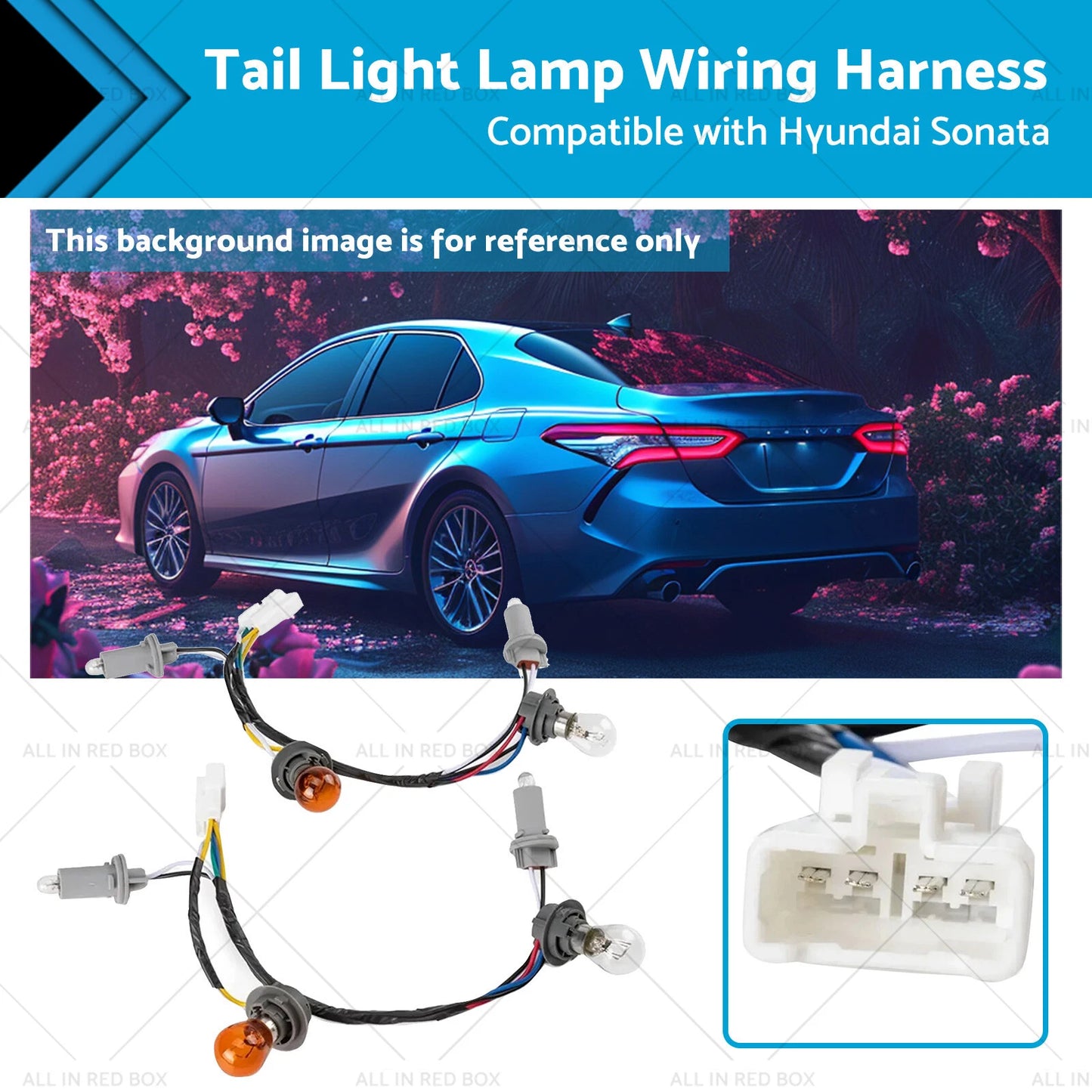 Tail Light Wiring Harness for 2011-2014 Hyundai Sonata