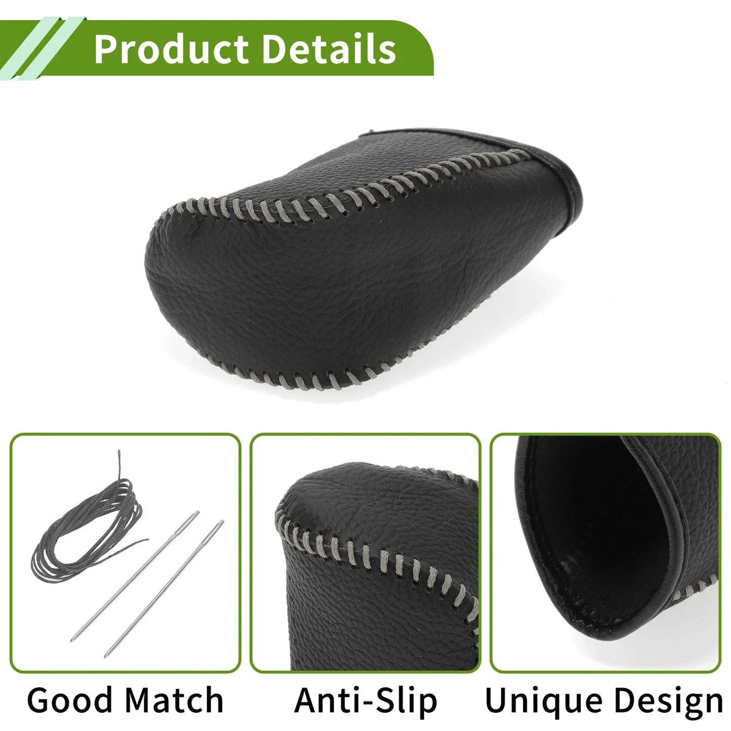 Dodge Journey Gear Shift Knob Cover 2011-2020 Pebbled Black Grey