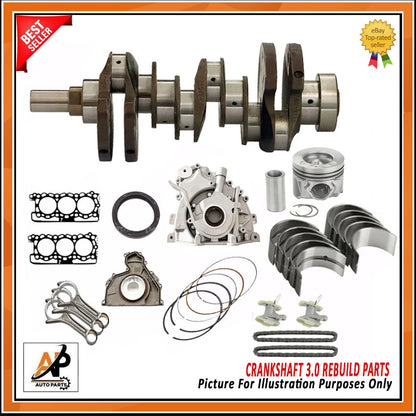 Crankshaft Engine Rebuild Parts Kit for Land Rover Range Rover 3.0 (2002–2009)