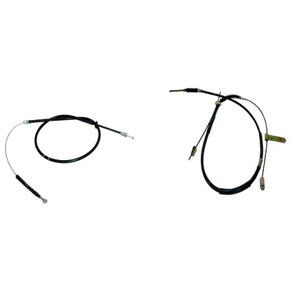 Front + Rear Park Hand Brake Cable Set for Toyota Hilux LN106 1988~99 4wd Ute