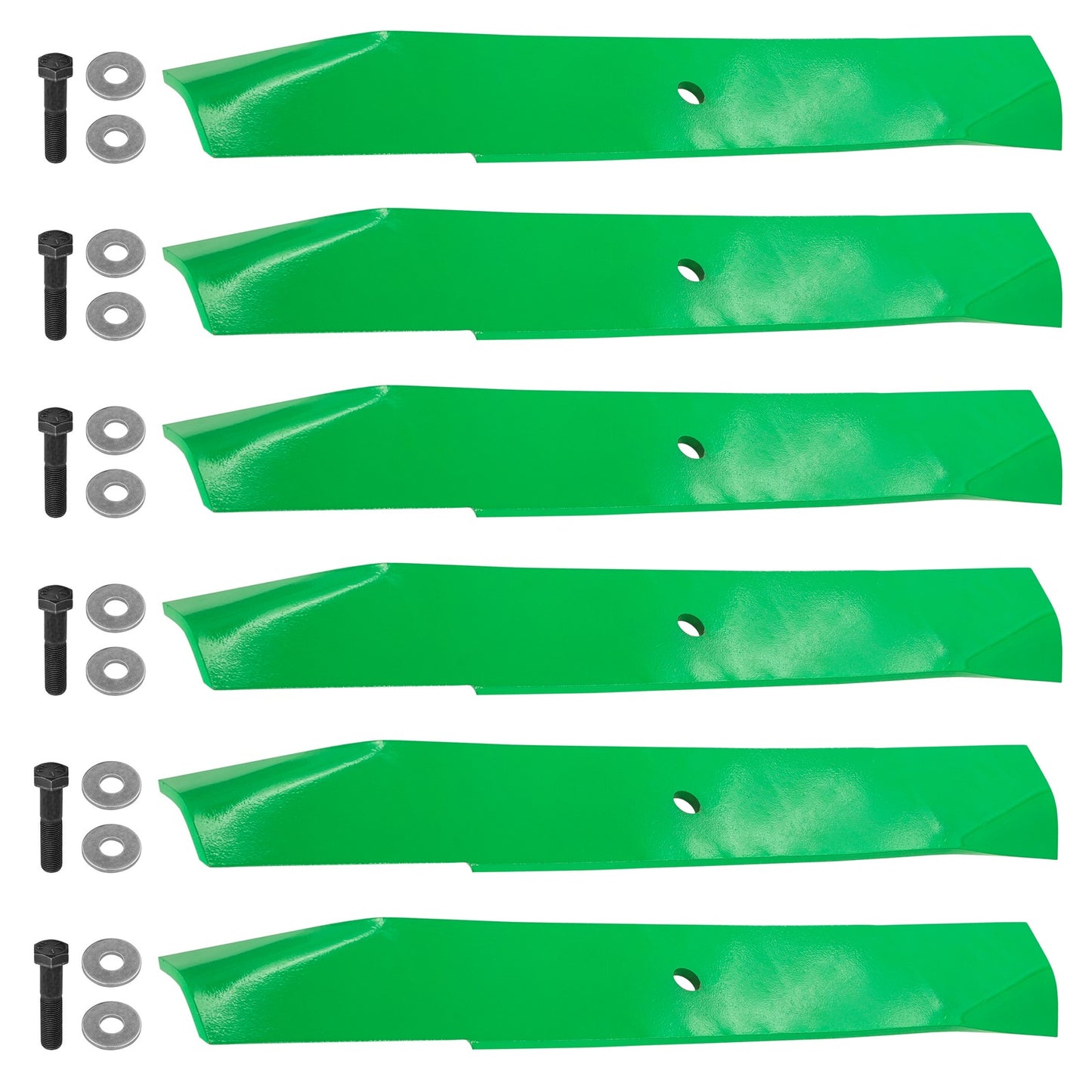 Deck Blade and Bolt Replacement for Toro Z149 Z150 Z153 (2007–2010)