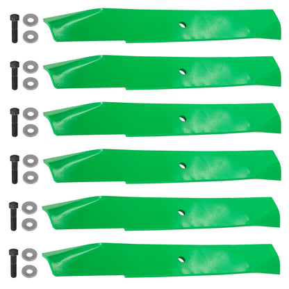 Deck Blade and Bolt Replacement for Toro Z149 Z150 Z153 (2007–2010)