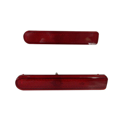 Red Lens Rear Bumper Reflectors for Toyota FJ Cruiser (2007-2014)