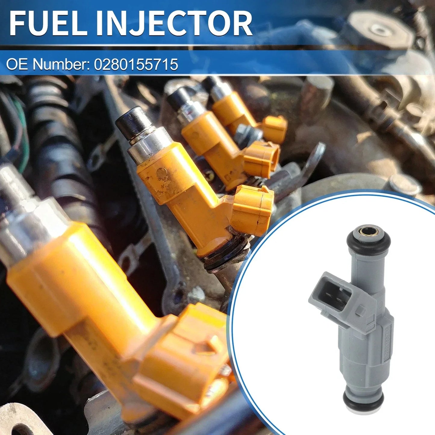 Fuel Injector for Dodge Ram 1500 2500 3500 5.2L 5.9L (1994-2002)