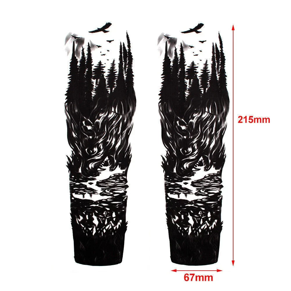PVC Custom Front Fork Skull Decal Stickers for Harley