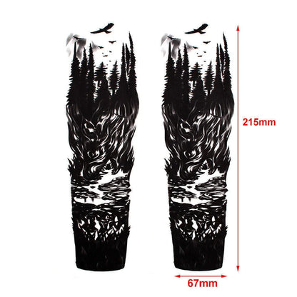 PVC Custom Front Fork Skull Decal Stickers for Harley