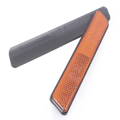 L&R Front Fork Leg Reflectors for Harley Softail Dyna Fatboy Sportster