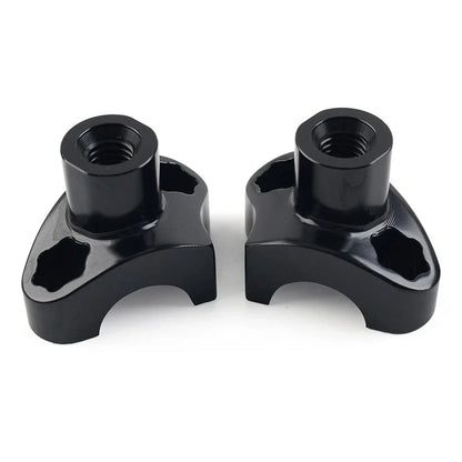 7" Tall Handlebar Risers for Harley Softail Dyna Street Bob Sportster