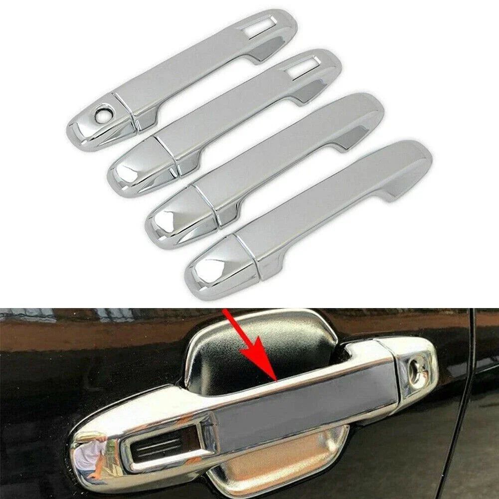 8 x Chrome Exterior Door Handle Cover Trim for Subaru Forester (2019-2022)