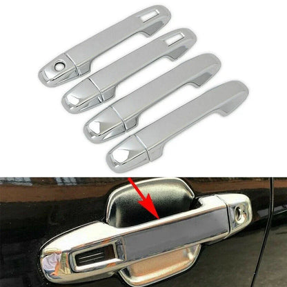 8 x Chrome Exterior Door Handle Cover Trim for Subaru Forester (2019-2022)