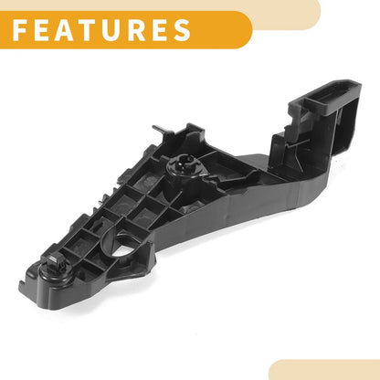 Front Bumper Support Bracket for Lexus IS350 2014-2016 1 x Black ABS