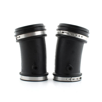 Black L&R Air Intake Filter Cleaner Suction Pipe Ducts for BMW R1200 GS (2004-2012)