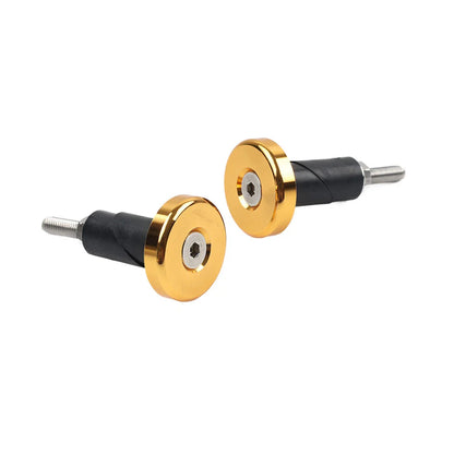 7/8'' 1'' Handlebar Grips & End Cap Slider Plug for Gold Motor