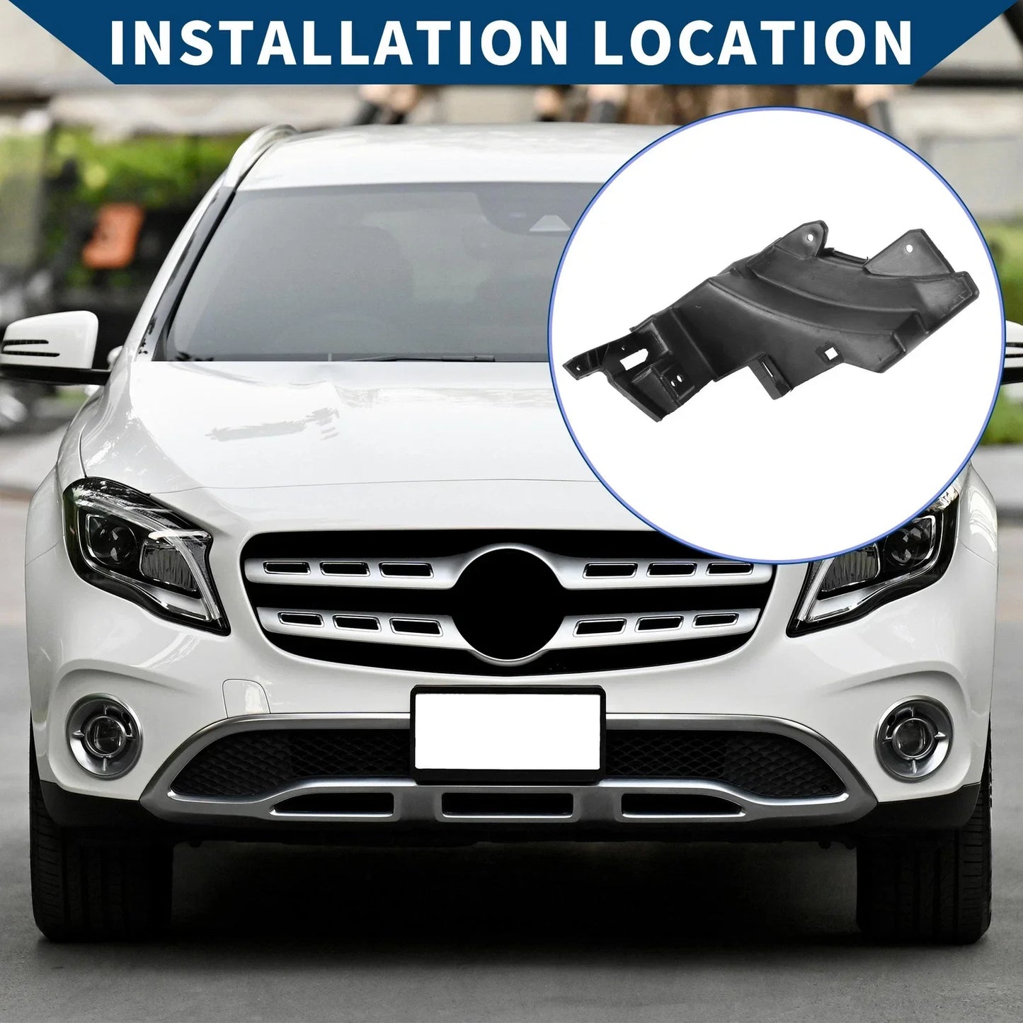 Front Right Bumper Retainer Bracket for Mercedes Benz GLE43 (2016-2023)