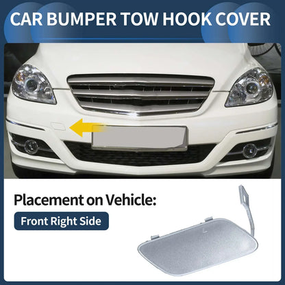 Front Bumper Tow Cover for Mercedes-Benz A-Class (2005-2012) - Landline Blue