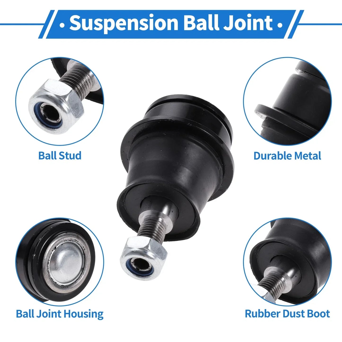 2 x Front Lower Ball Joints for Dodge Journey (2009-2020)