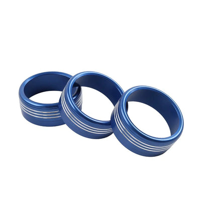 AC Climate Control Knob Ring Covers for Subaru Forester XV Crosstrek WRX STi (2011-2021)