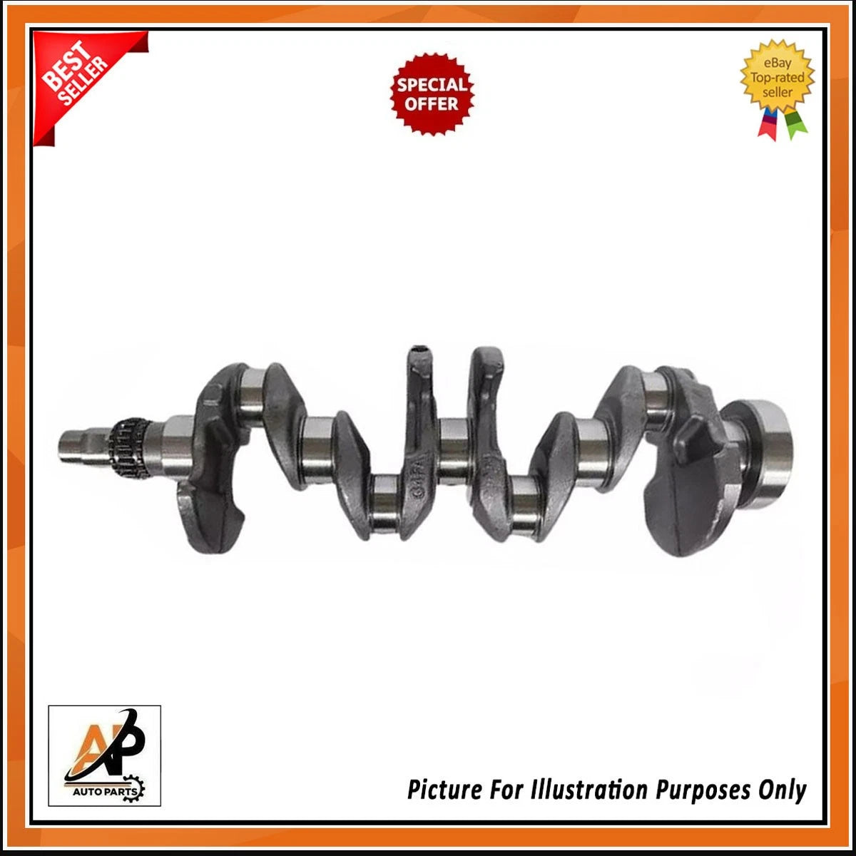 Crankshaft Replacement for Hyundai Accent RB iX4 Soul Rio Veloster 1.4 (2011–2018)