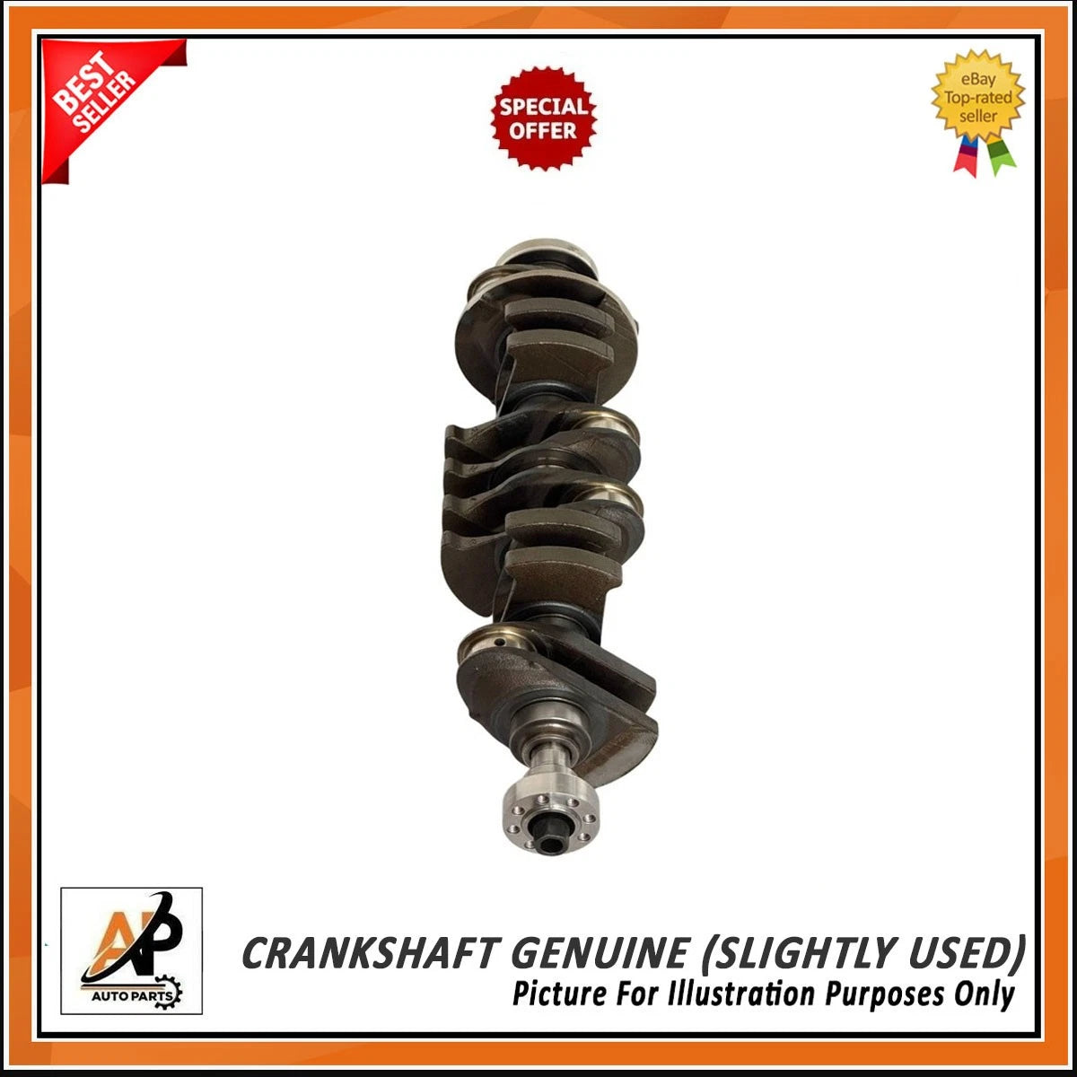 Crankshaft OEM Replacement for BMW M135i N55 3.0 Petrol (2012–2018)