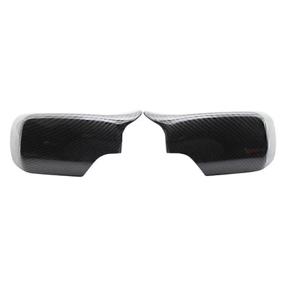 Carbon Fiber ABS Front & Rear View Mirror Covers for BMW E46 (1998-2005)
