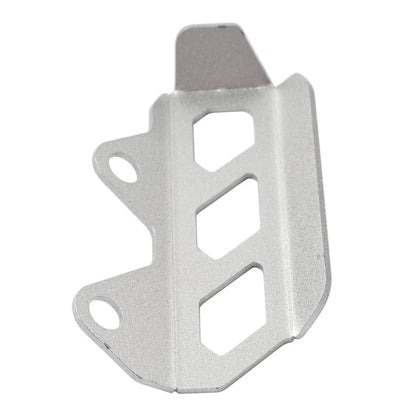 Silver Rear Brake Pump Guard Protector for Yamaha XTZ700/Rally (2019-2024)