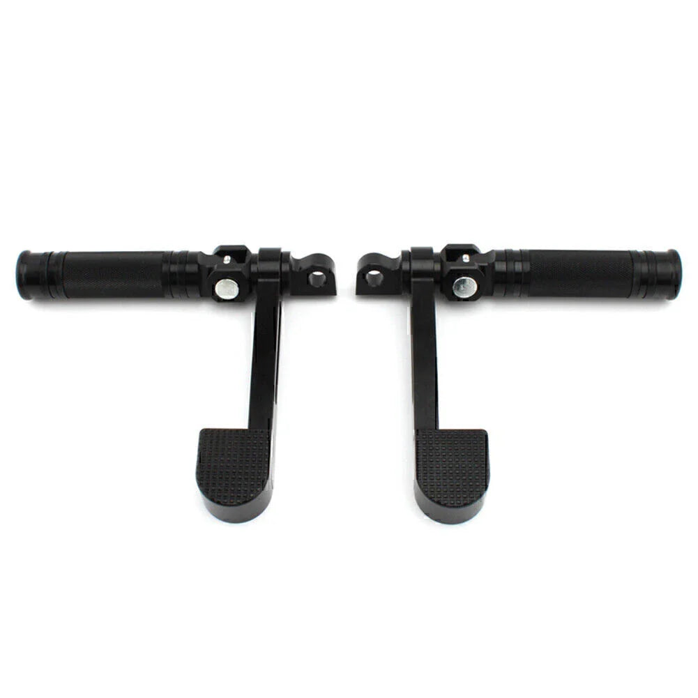 Stirrup Heel Foot Rest Pegs for Harley Sportster XL 883 1200 Softail FXWG FXR
