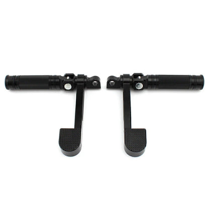Stirrup Heel Foot Rest Pegs for Harley Sportster XL 883 1200 Softail FXWG FXR