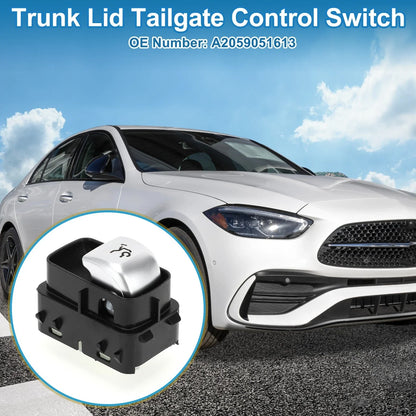 Trunk Release Switch for Mercedes-Benz C180 2017-2018 Black