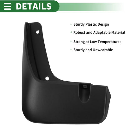 Mud Flaps Splash Guards for Hyundai Palisade 2019-2023 with Mount Accessories