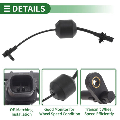 ABS Wheel Speed Sensor for Honda HR-V 2016-2021 (2 x Sensors)