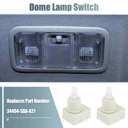 Dome Lamp Switch 2Pcs for Honda CR-V, Odyssey, Accord (2001-2023)