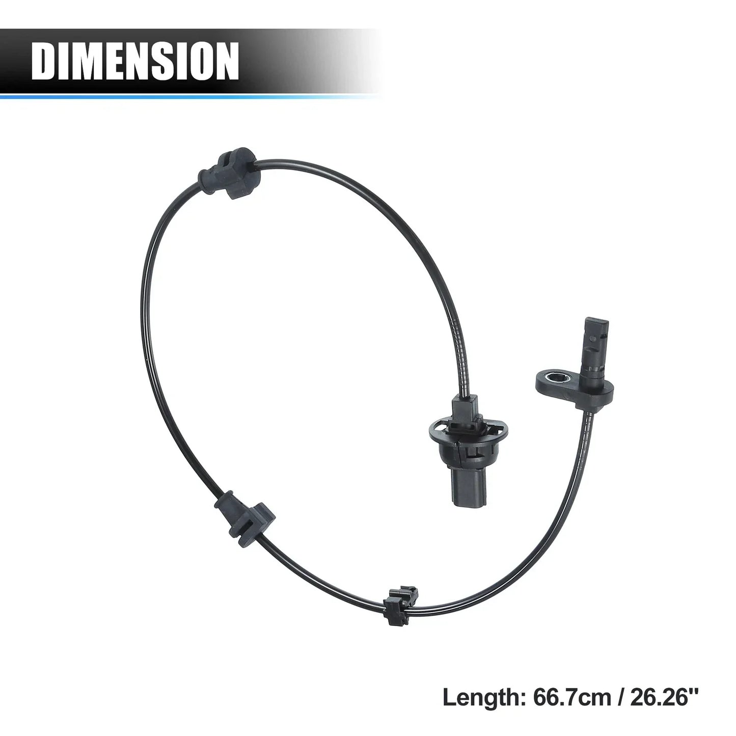 Front Right ABS Wheel Speed Sensor for Honda Fit L4 1.5L (2015-2020)