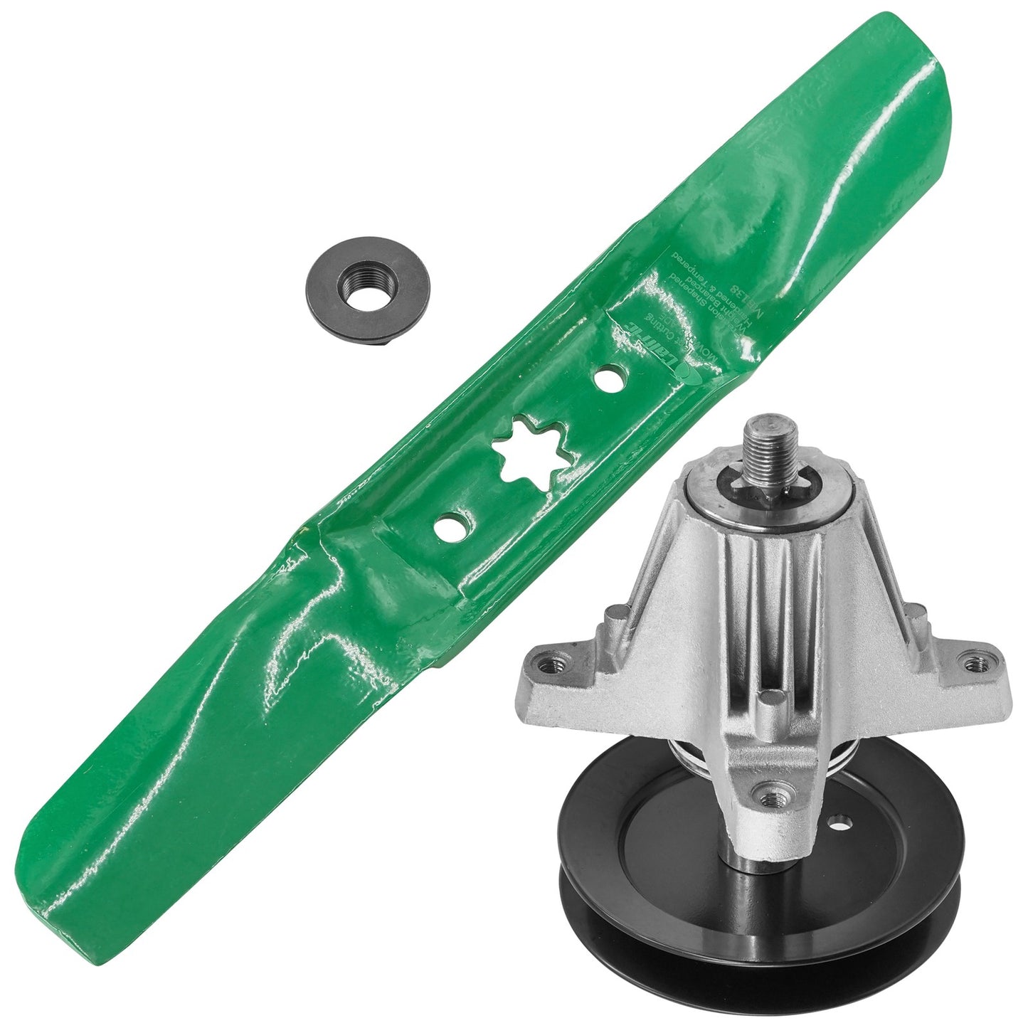 Deck Spindle Blade Kit Replacement for Troy-Bilt Mustang XP Z50 (50") (2017–2019)