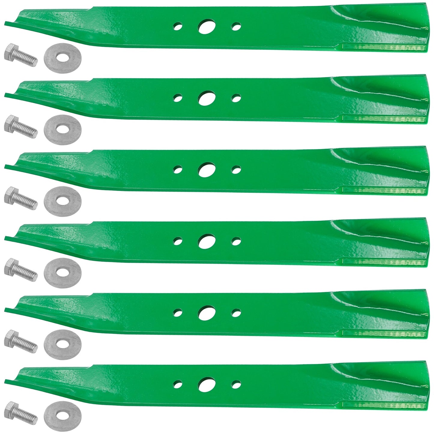 50-Inch Deck Blade with Bolt Replacement for Simplicity Broadmoor (1980–1990)