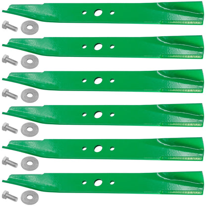 50-Inch Deck Blade with Bolt Replacement for Simplicity Broadmoor (1980–1990)