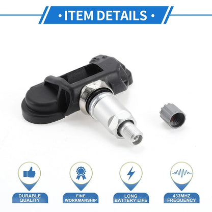 Tire Pressure Sensor for Mercedes-Benz C250 (2012-2015) 1 x 433MHz