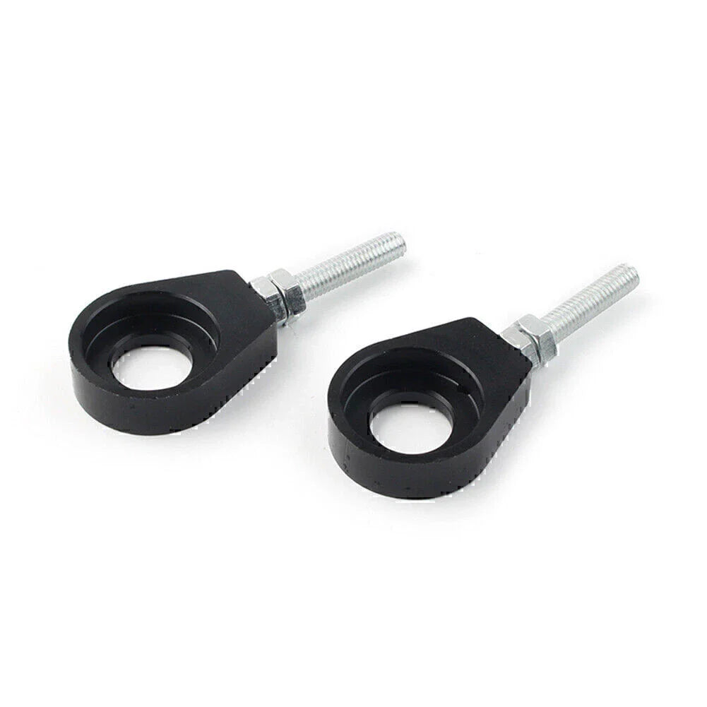 15mm Chain Adjuster Tensioner Block for Dirt Bike Quad ATV CRF50 SSR Black 2x