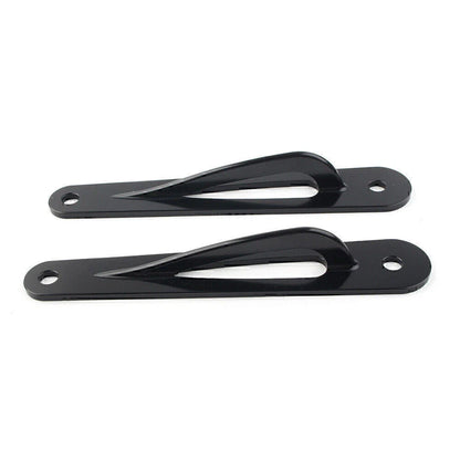 Black Custom Tie-Down Brackets for Harley Touring Ultra Limited (2014-2023)
